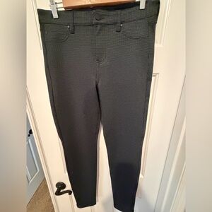 Liverpool Black and Gray Houndstooth Pants